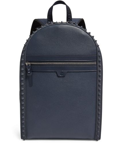 Christian Louboutin Backparis Leather Backpack - Blue