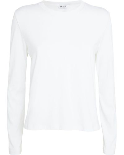 Leset Long-sleeved Maya T-shirt - White