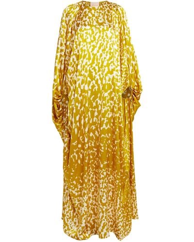 ROKSANDA Silk Lilee Dress - Yellow