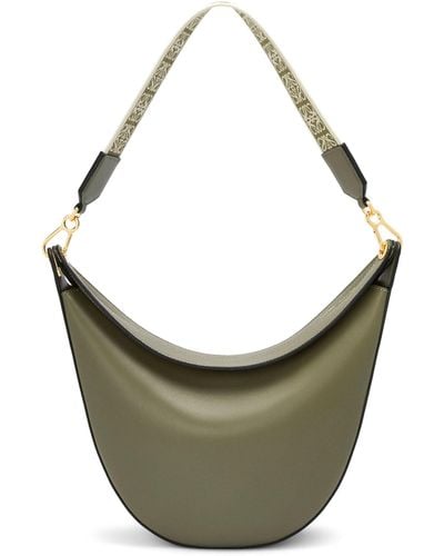 Loewe Leather Luna Shoulder Bag - Metallic