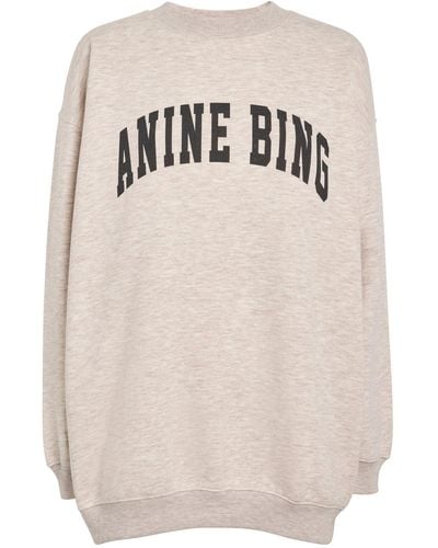 Anine Bing Cotton Tyler Sweatshirt - White