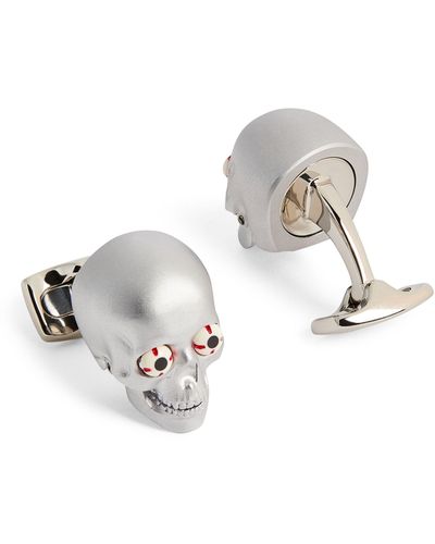 Deakin & Francis Skull Cufflinks - Metallic