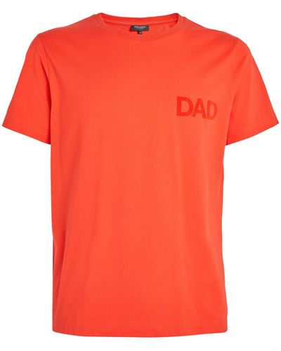 Ron Dorff Cotton Dad T-shirt - Orange