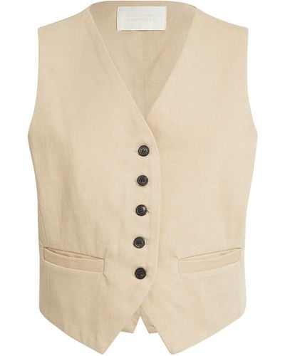 Citizens of Humanity Cotton Sierra Waistcoat - Natural