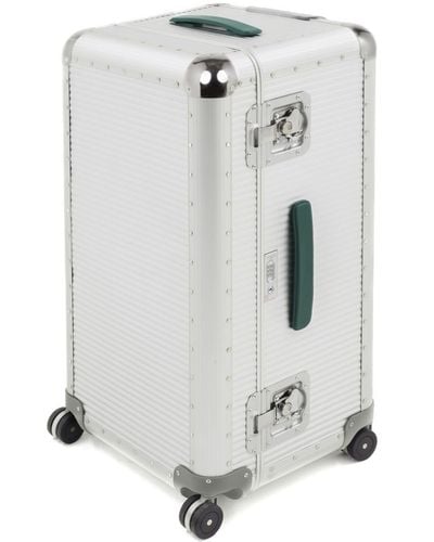 Fabbrica Pelletterie Milano Bank Pilates Station Spinner Suitcase (80cm) - Grey