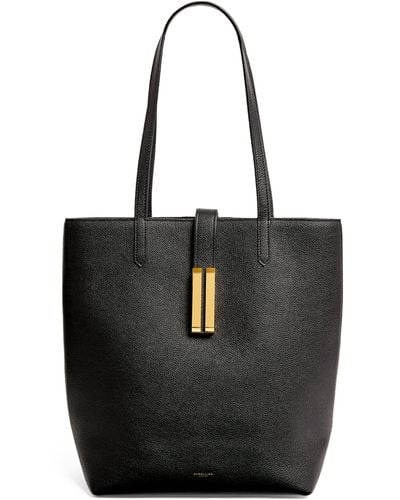 DeMellier London Leather Vancouver Tote Bag - Black