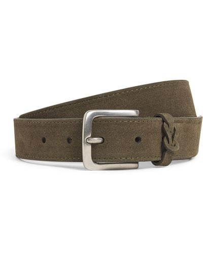 Paul Smith Suede Knot Belt - Brown