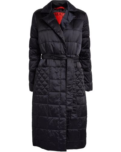 MAX&Co. Quilted Puffaway Coat - Black