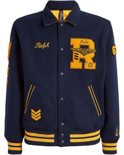 Polo Ralph Lauren Reversible Varsity Jacket - Blue