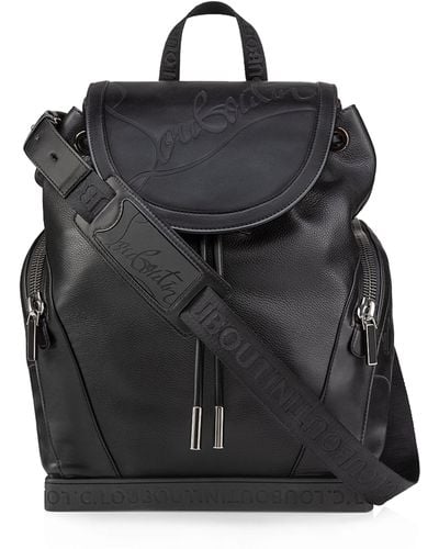 Christian Louboutin Explorafunk Logo Backpack - Black