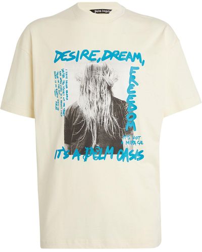 Palm Angels Oasis T-shirt - Blue