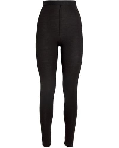 FALKE Daily Climawool Tights - Black