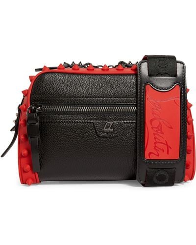 Christian Louboutin Loubitown Leather Cross-body Bag - Red