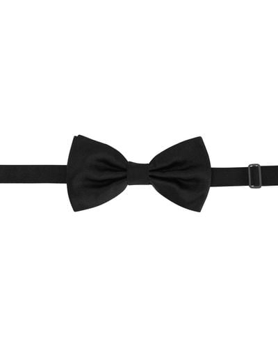 Dolce & Gabbana Silk Bow Tie - Black