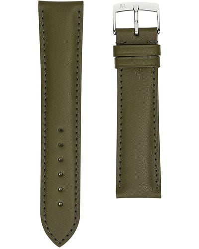 Jean Rousseau Leather Classic 3.5 Watch Strap (16mm) - Green