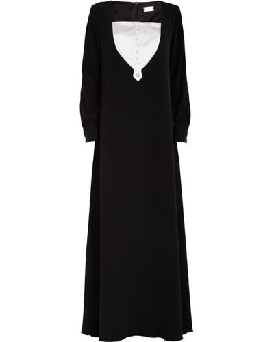 Alexis Mabille Square-neck Gown - Black