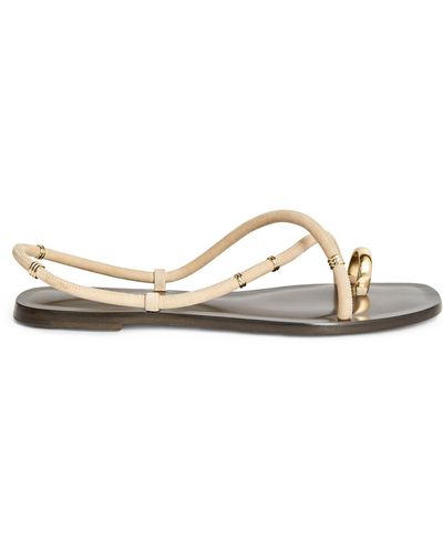 Emme Parsons Suede Laurie Sandals - White