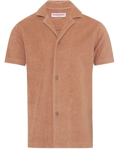 Orlebar Brown Howell Shirt - Brown
