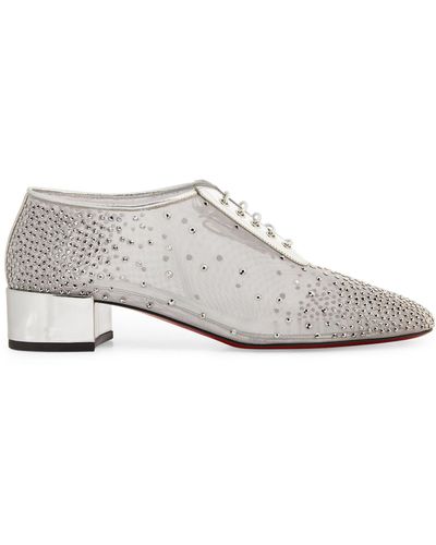 Christian Louboutin Degraginzbar Derby Shoes 30 - White