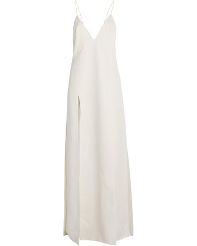 Khaite Nonya Maxi Dress - White