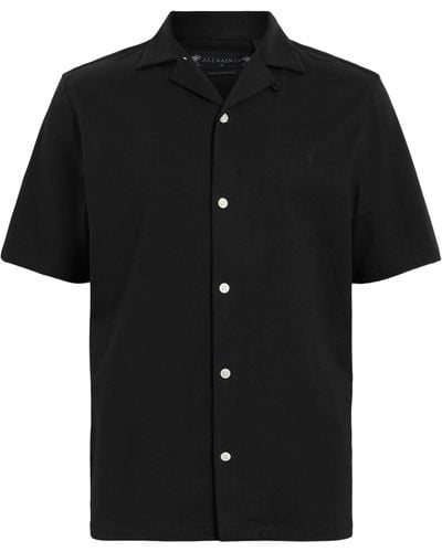AllSaints Cotton Hudson Shirt - Black
