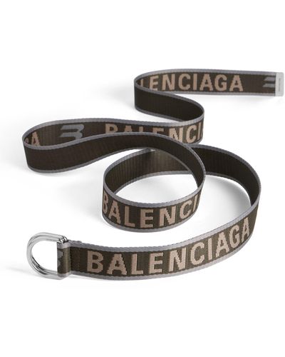 Balenciaga D Ring Belt - Grey