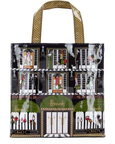 Harrods Small Elevators Shopper Bag - Multicolor