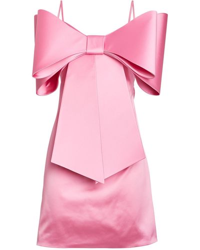 Mach & Mach Organza Le Cadeau Mini Dress - Pink