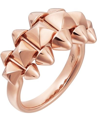 Cartier Rose Gold Clash De Ring - Pink