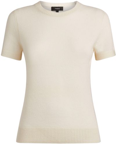 Theory Cashmere Sweater Tee - Multicolour