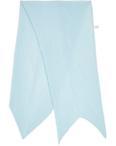 Pleats Please Issey Miyake Monthly Colors March Scarf - Blue