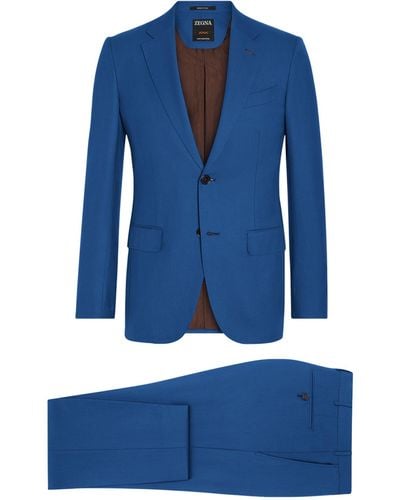 Zegna Oasi Cashmere 2-piece Suit - Blue