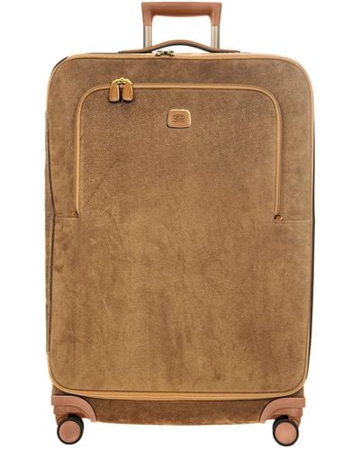 Bric's Medium Life Compound Check-in Suitcase (74cm) - Brown
