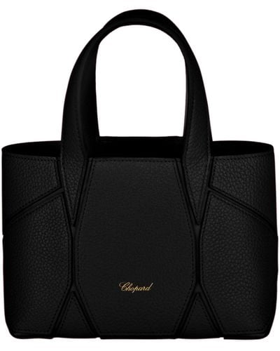 Chopard Mini Leather Tote Bag - Black