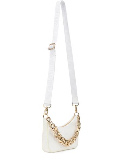 Christian Louboutin Loubila Mini Chain Shoulder Bag - White