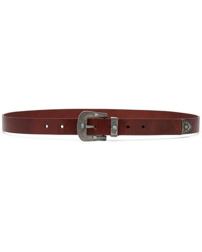 Brunello Cucinelli Leather Belt - Brown