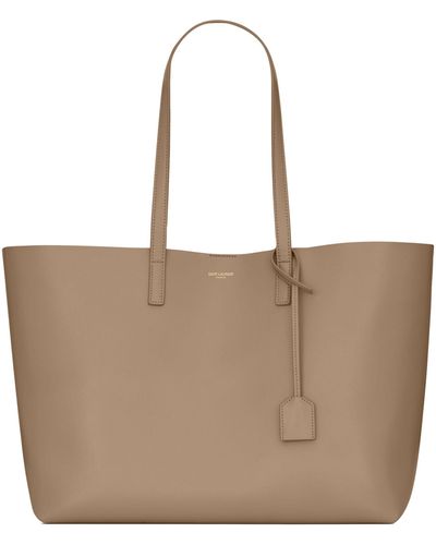 Saint Laurent East/west Tote Bag - Natural