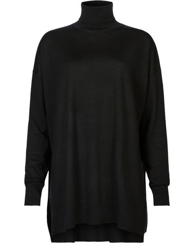 AllSaints Merino Wool Gala Sweater - Black