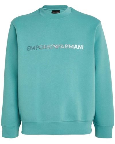 Emporio Armani Logo Sweatshirt - Green