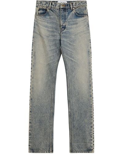 Loewe Straight Jeans - Gray