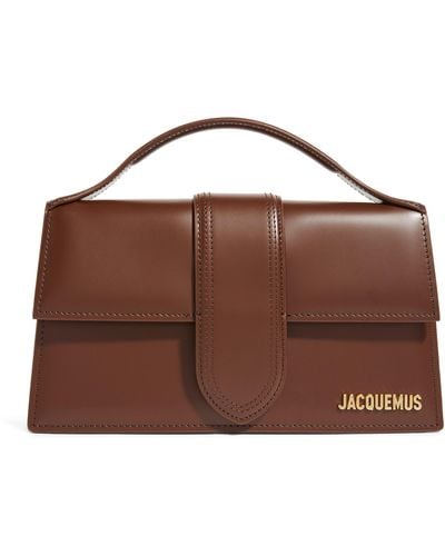 Jacquemus Leather Le Grand Bambino Shoulder Bag - Brown