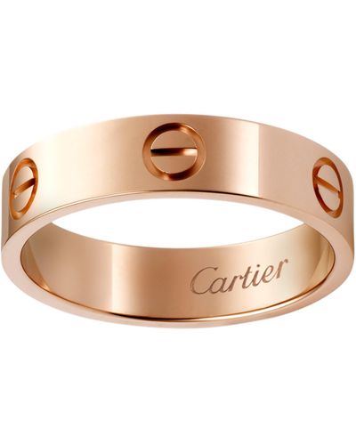 Cartier Rose Gold Love Ring - Brown