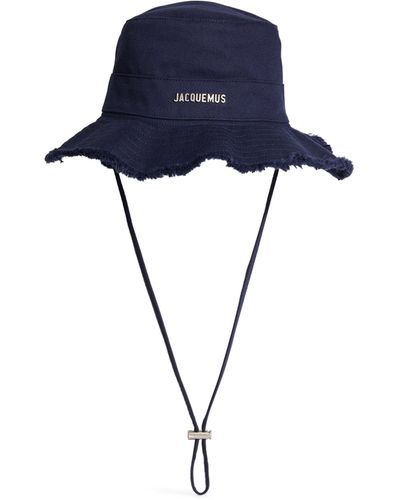 Jacquemus Artichaut Logo Bucket Hat - Blue