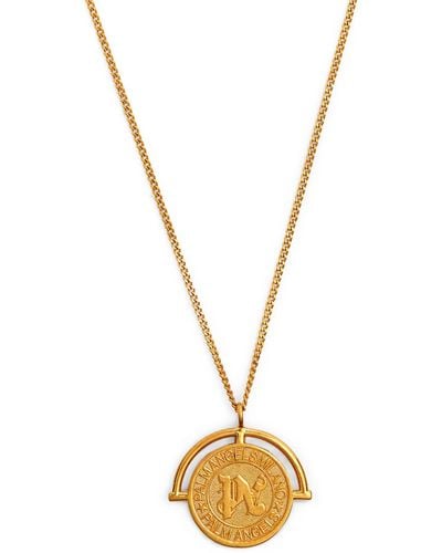 Palm Angels Brass Chevalier Necklace - Metallic