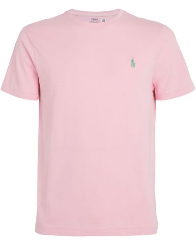 Polo Ralph Lauren Cotton Slim-fit T-shirt - Pink