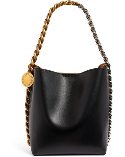 Stella McCartney Small Chain Bucket Bag - Black