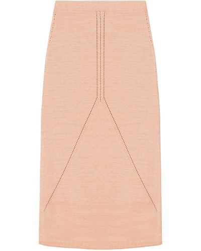 Aeron Knitted Soothe Skirt - Pink