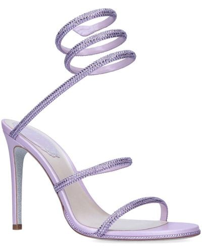 Rene Caovilla Cleo Sandals 105 - Purple
