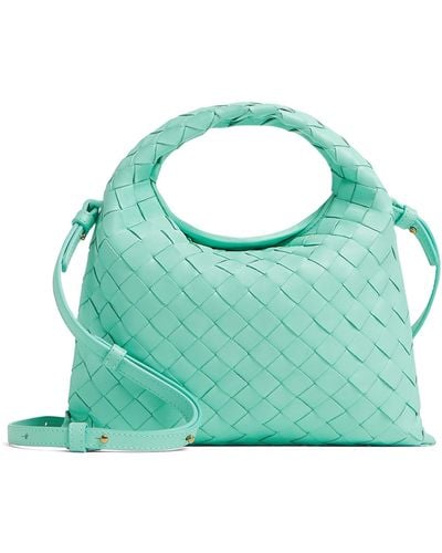 Bottega Veneta Mini Hop Top-handle Bag - Green