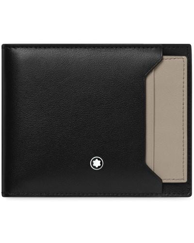 Montblanc Leather Meisterstück Selection Soft Card Holder - Black